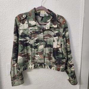 Chicos Camo Jacket